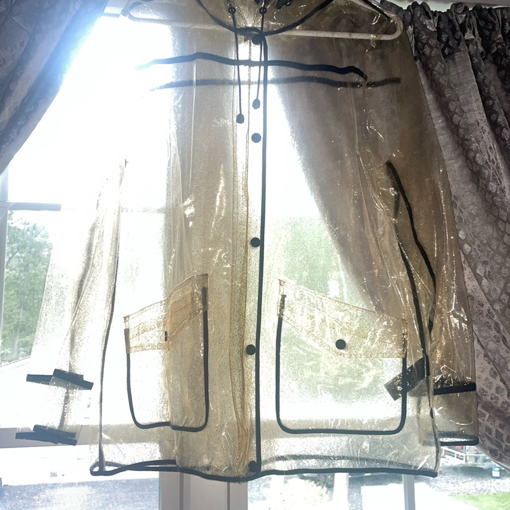 Topshop Clear Raincoat